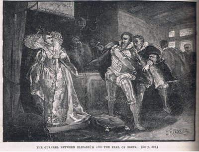 The Quarrel Between Elizabeth and the Earl of Essex 1598 by Charles Ricketts